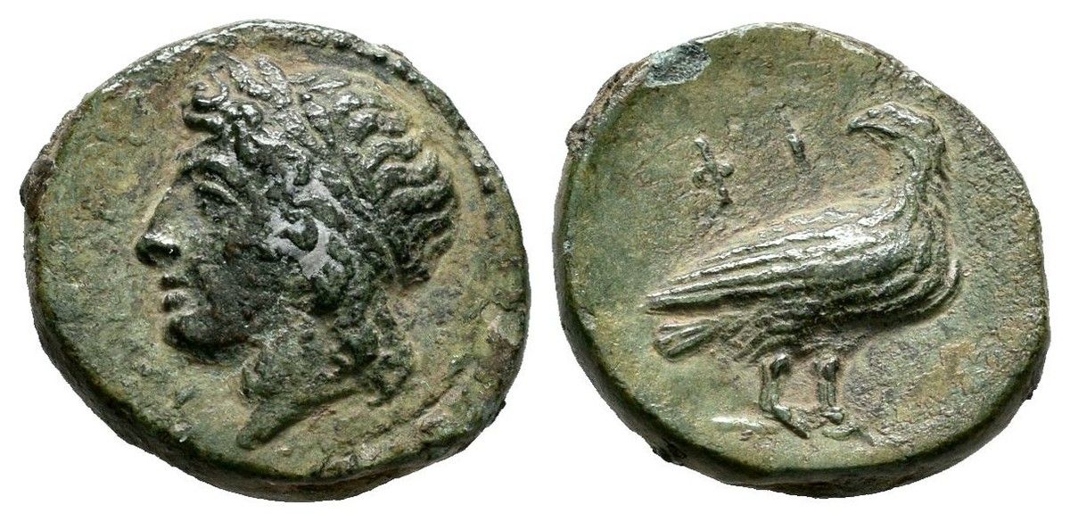 Sicilie, Akragas, Phintias, 287 - 279 př. Kr.