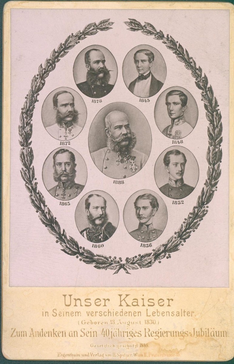 Franz Josef I. a ostatní pohlednice