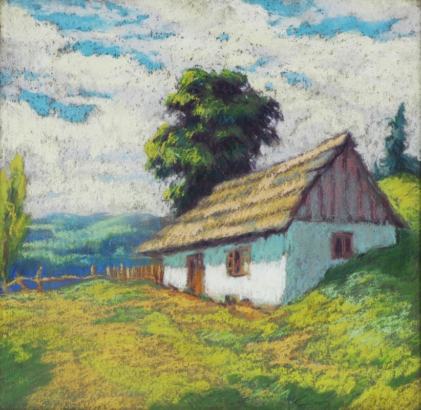 Janeček - Pardubský Alois (1894 - 1974), Chalupa v horách