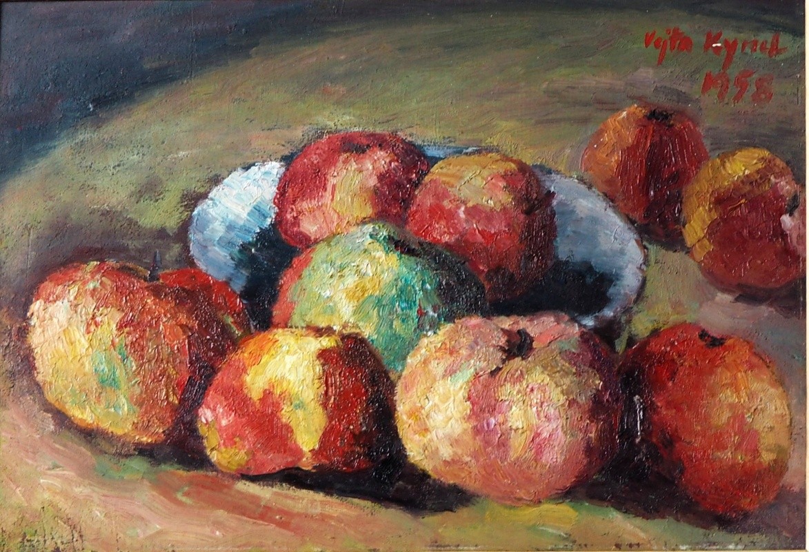 Kyncl Vojtěch, (1908 - 1979), Zátiší s jablky