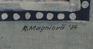 Magniová  Růžena (1929 - 2008), Pár v krojích