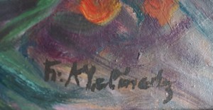 Jelínek František Antonín (1890 - 1977), Kytice pivoněk