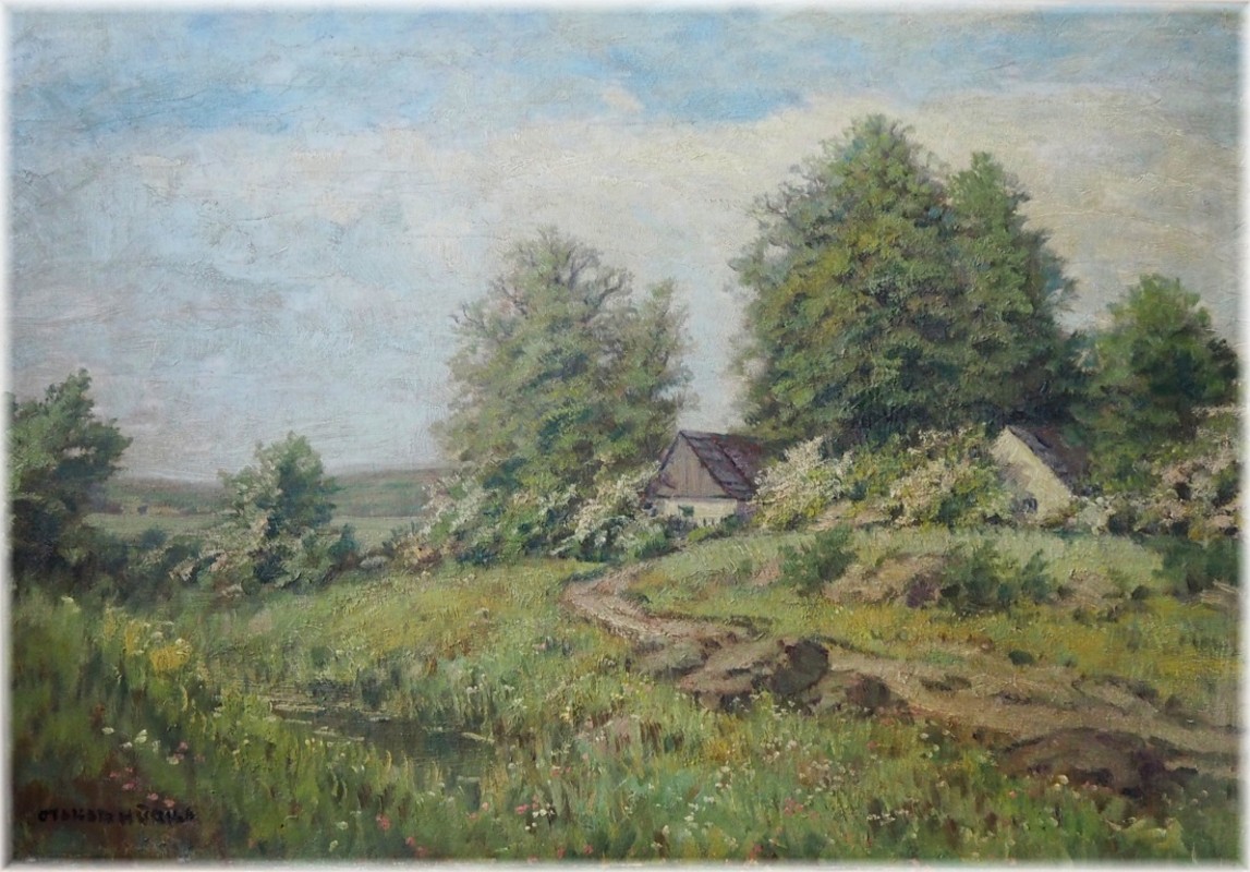 Hůrka Otakar (1889 - 1966), Krajina s cestou