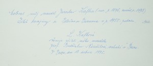 KAFKA Jaroslav (1896 - 1973)