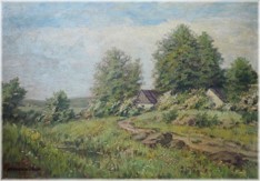 Hůrka Otakar (1889 - 1966), Krajina s cestou
