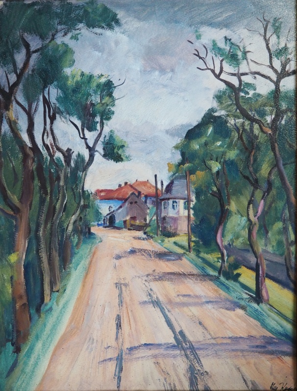 Koníček Oldřich (1886 - 1932), Cesta alejí