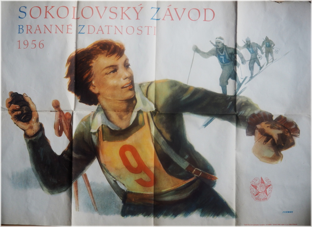 Plakát Svazarmu, 1956