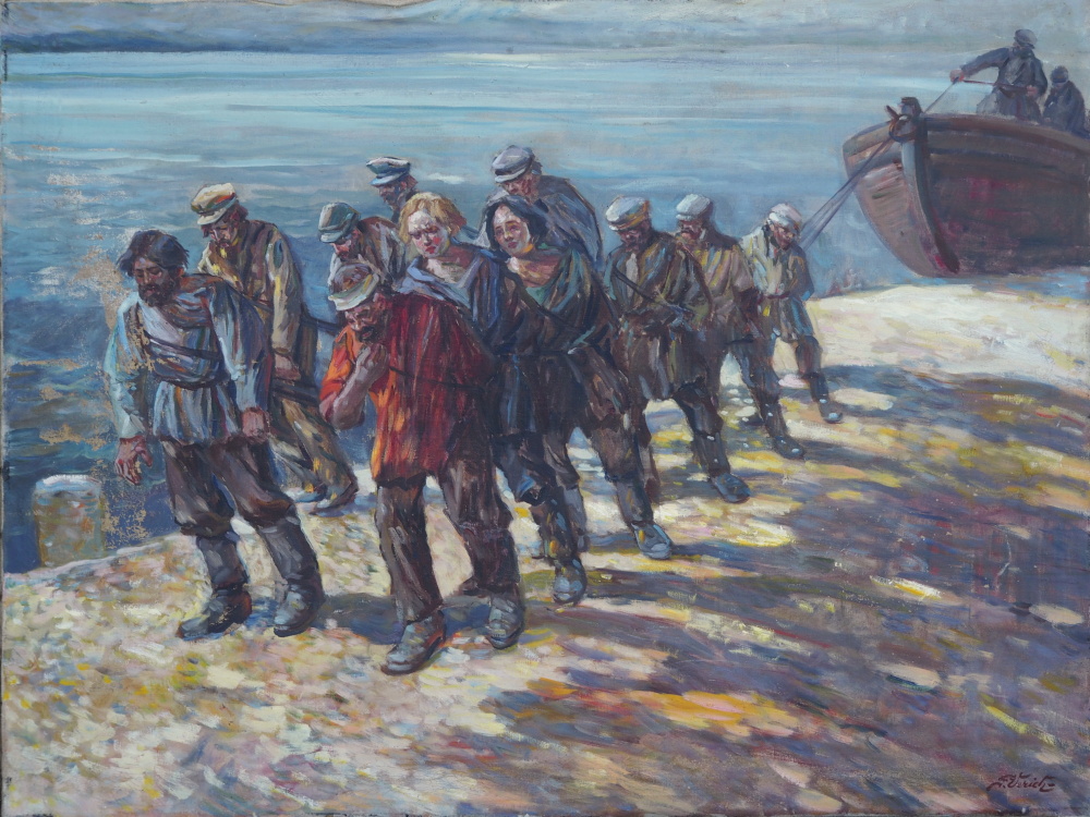 Verich J., Burlaci na řece