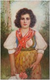 Ženíšek Josef (1885 - 1944), Mladá italka