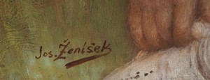 Ženíšek Josef (1885 - 1944), Mladá italka