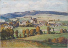 Porš Gustav (1888 - 1955), Vesnička na Vysočině pravdě (podobně Libice nad Doubravou)
