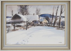 Odvárka Jan (1943 - ), Zima na vsi