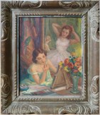 Mareček Bohumil (1884 - 1962), V divadelní šatně