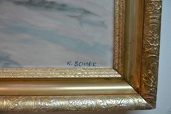 Schadt Karel (1888 - 1955), Zimní náves