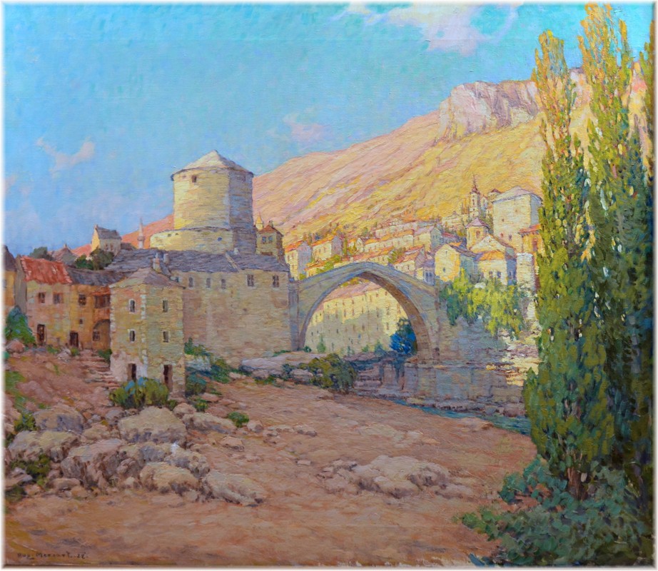 Mervart Augustin (1889 - 1968), Most v Mostaru