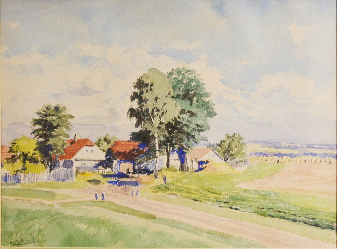 Štáfl Otakar (1884 - 1945), Za vsí
