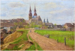 Mandel Jura (1886 - 1971), V polích za městem