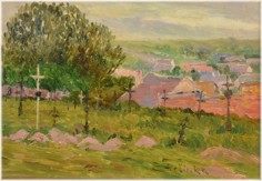 Pečínka František (1869 - 1917), Hřbitov na Slovácku