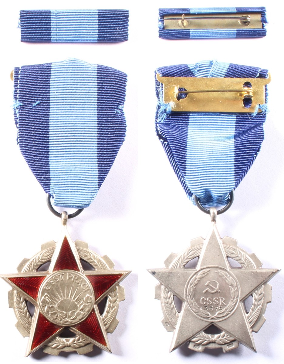 Řád práce ČSSR s originální etui