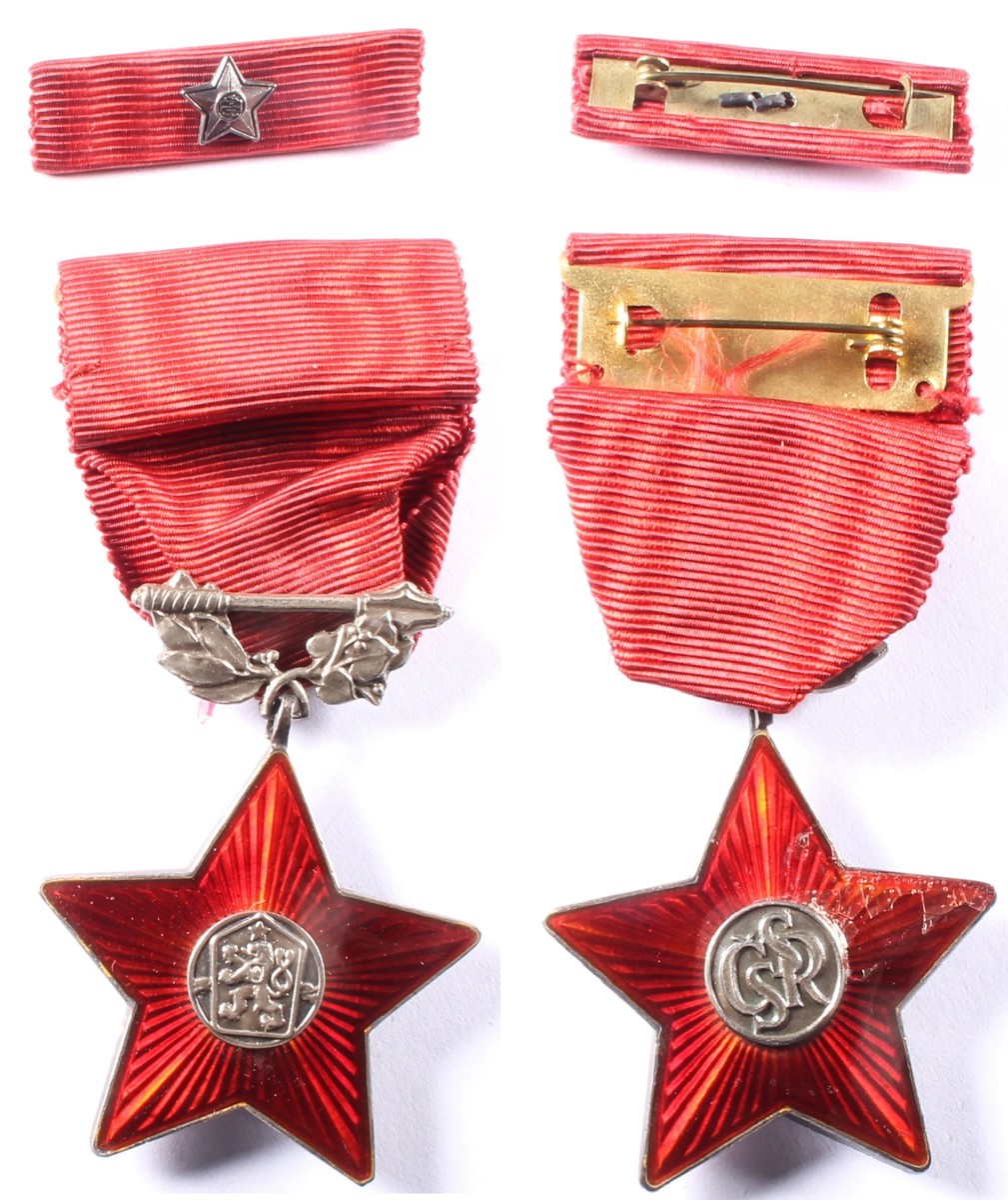 Řád rudé hvězdy s originální etui, II. vydání
