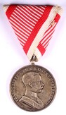 Stříbrná medaile DER TAPFERKEIT 40 mm