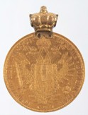 Zlatá mince: 4 Dukát 1868