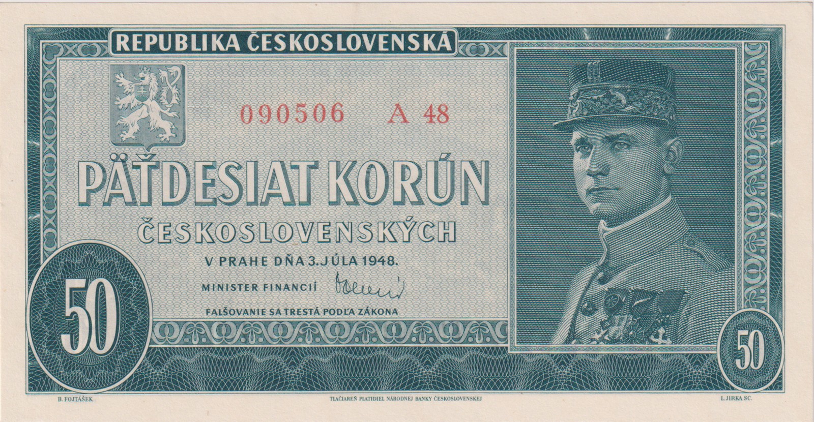 Republika Československá, 1945-1953