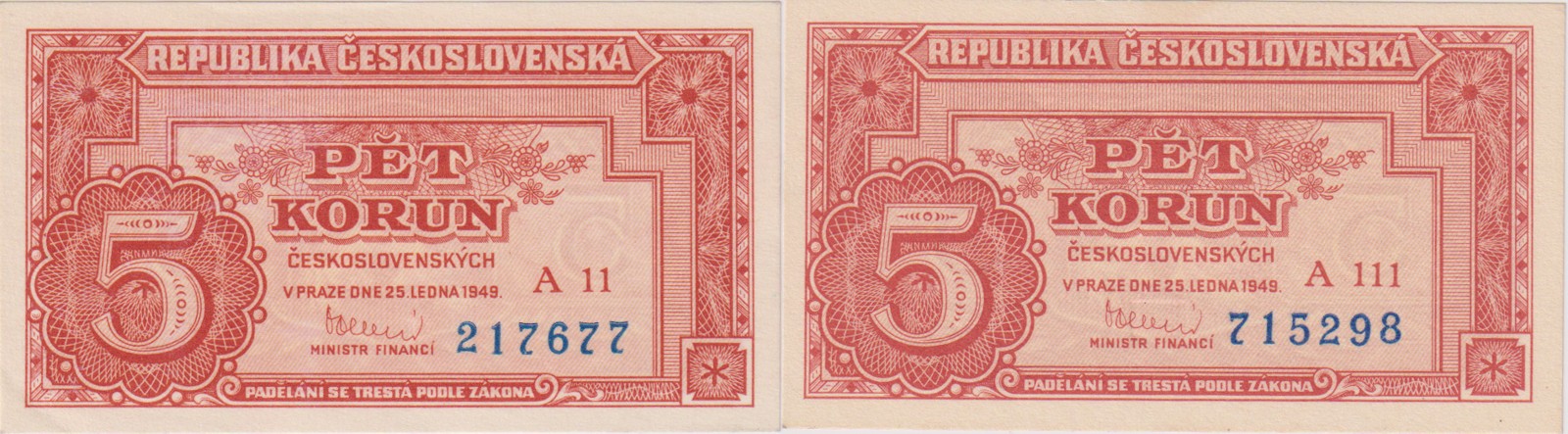 Republika Československá, 1945-1953