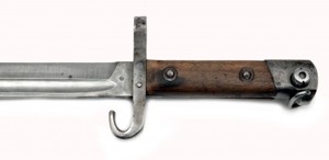 Poddůstojnický  bajonet  vz. 1895 pro pušku Mannlicher s pochvou