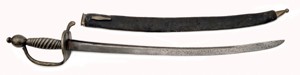 Pruská pěchotní šavle vzor 1715