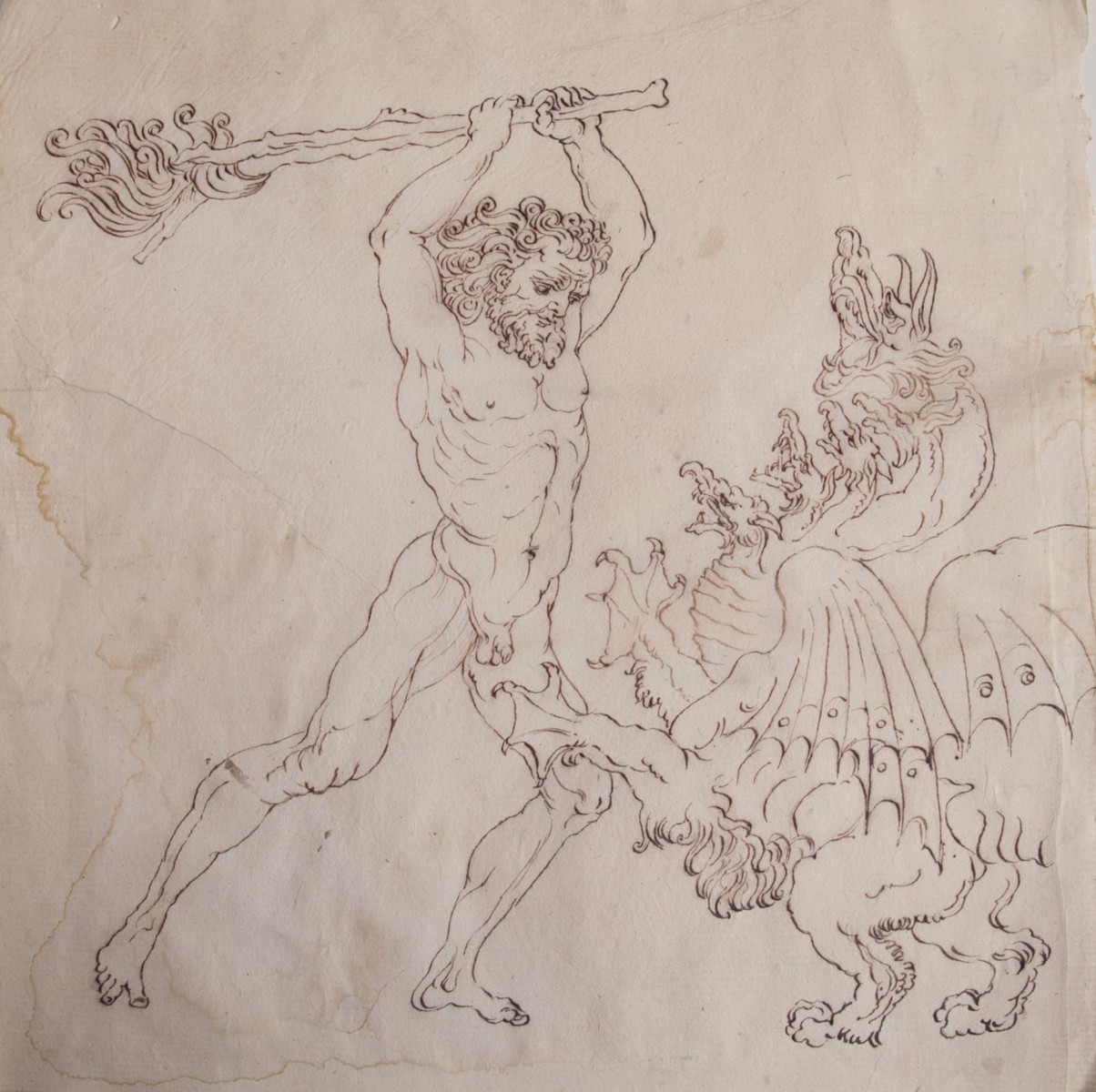 NEZNÁMÝ AUTOR - HERAKLES A HYDRA