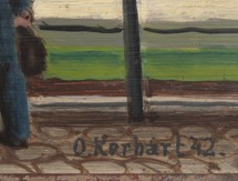 OLDŘICH KERHART 1895 - 1947 - NA ZASTÁVCE