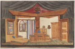 VLASTISLAV HOFMAN 1884 - 1964 - SCÉNICKÝ NÁVRH
