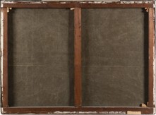 LUDWIG MECKLENBURG 1820 - 1882 - BENÁTKY VE VEČERNÍM SVĚTLE