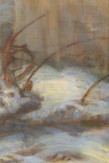 RUDOLF BÉM 1874 - 1955 - ZIMNÍ KRAJINA U MNICHOVA