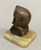Egyptská soška, bronz