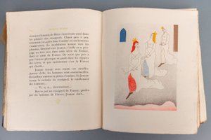 Bibliofilie "JEANNE D´ARC (Johanka z Arku), Joseph Delteil - ilustrace L. Touchagues