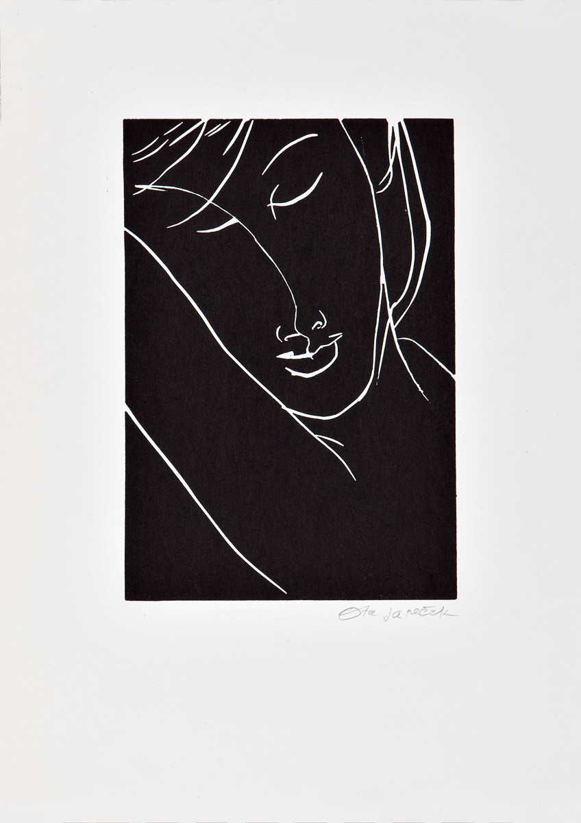 Janeček Ota | Spící dívka