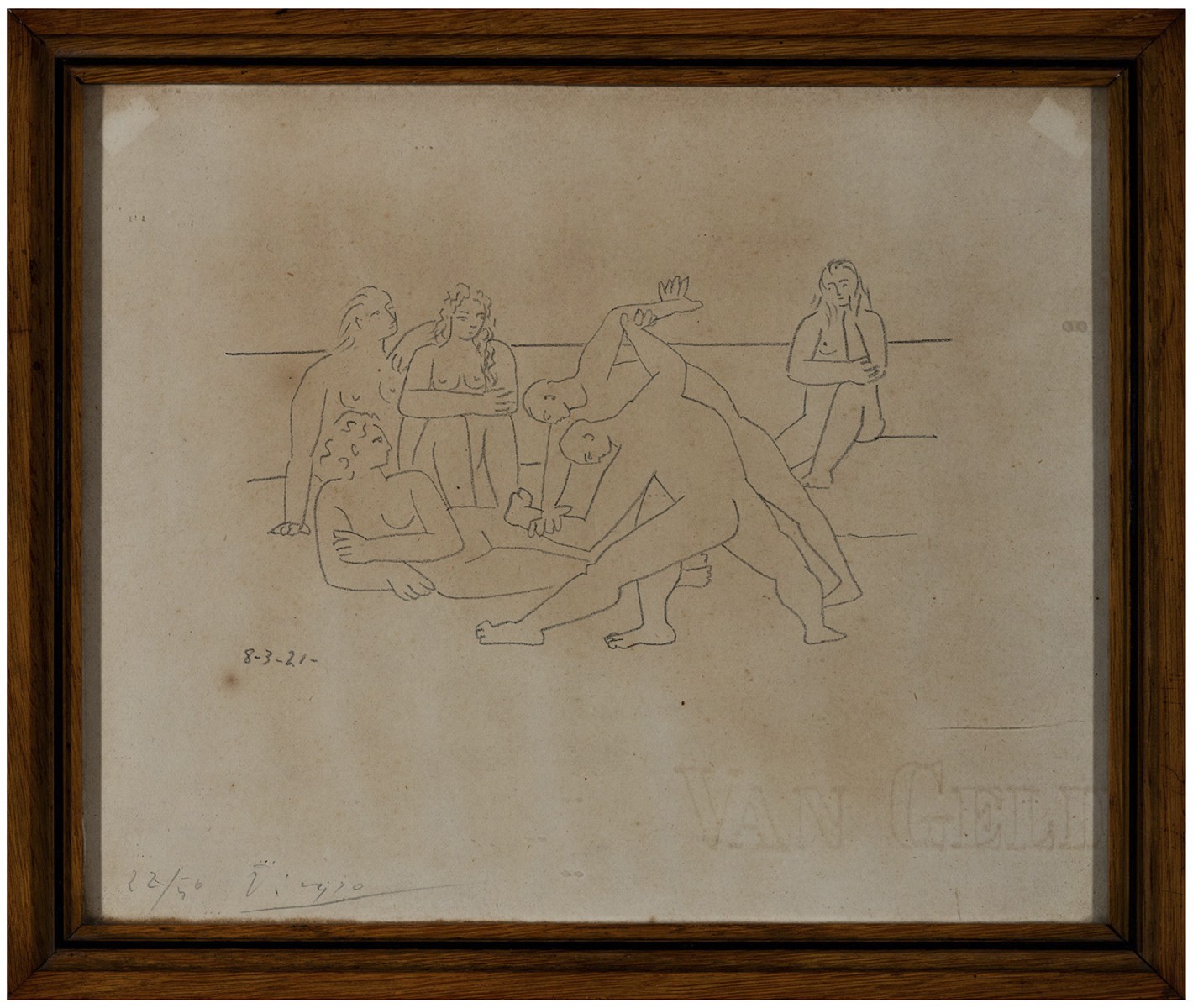 Picasso Pablo | Zápasníci