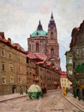 Hůrka Otakar | Karmelitská ulice v Praze