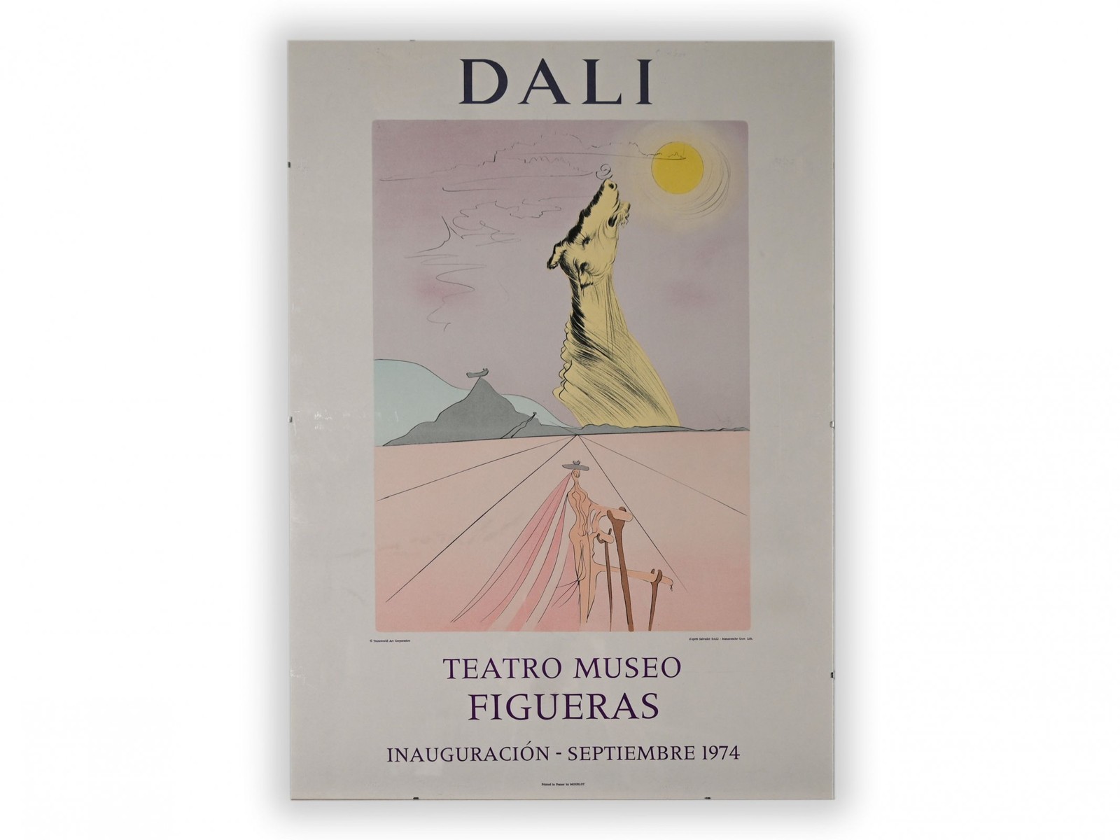 SALVADOR DALÍ 1904 - 1989 - ŠEST PLAKÁTŮ K OTEVŘENÍ MUZEA