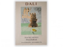 SALVADOR DALÍ 1904 - 1989 - ŠEST PLAKÁTŮ K OTEVŘENÍ MUZEA