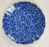 Ručně malovaný talíř Čína