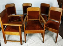 4 židle a 2 křesla