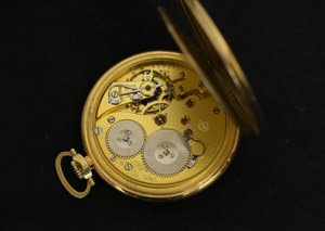 Kapesní zlaté hodinky IWC Schafhausen 