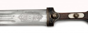 Kinžál kubáňských kozáků vzor 1904