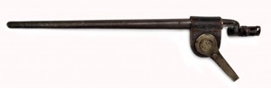 Tulejový bodák vz. 1873 k pušce Springfield s pochvou