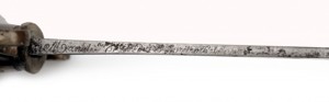 Šavle ženijní s jílcem z pobočné zbraně konstituční gardy (glaive de la garde constitutionnelle de Louis XVI)