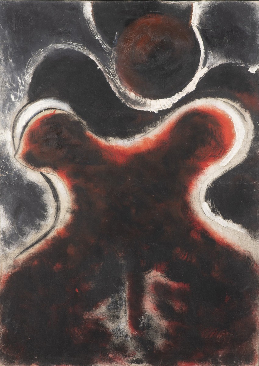 ALVA HAJN 1938 - 1991 - FIGURÁLNÍ MOTIV (DVOJICE)