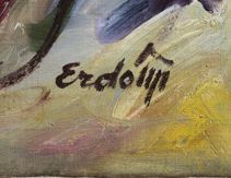 VOJTĚCH ERDÉLYI 1891 - 1955 - STROM U ŘEKY